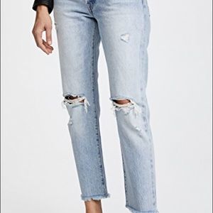 Levi 505 straight leg jeans